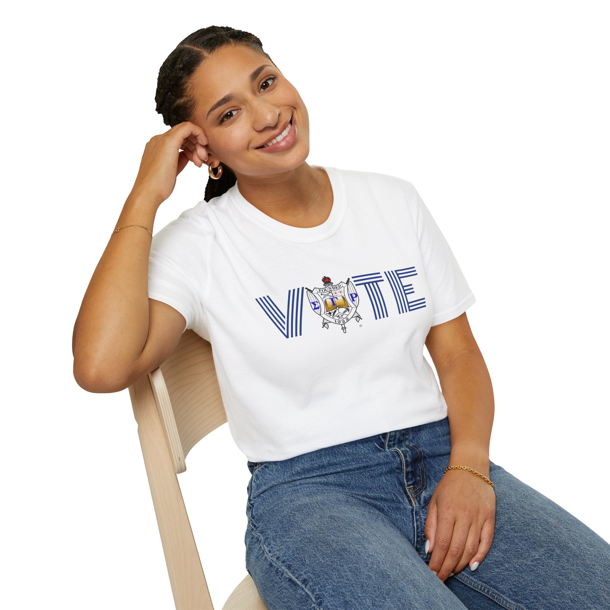 Sigma Gamma Rho VOTE Softstyle T-Shirt