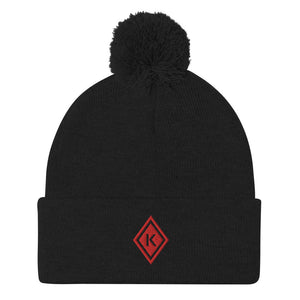 Diamond Nupe Pom-Pom Beanie - URBrand