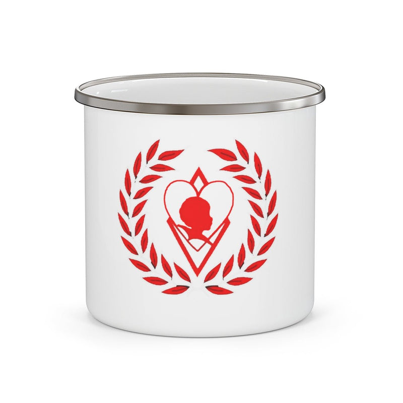 Enamel Mug Kappa Silhouette Campfire Adventure Cup