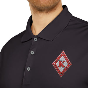 Kappa Alpha Psi Diamond adidas Performance Polo - URBrand