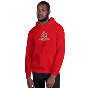 Kappa Alpha Psi Embroidered Shield Hoodie - URBrand