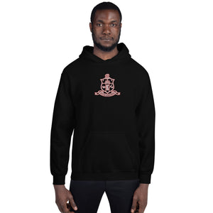 Kappa Alpha Psi Embroidered Shield Hoodie - URBrand