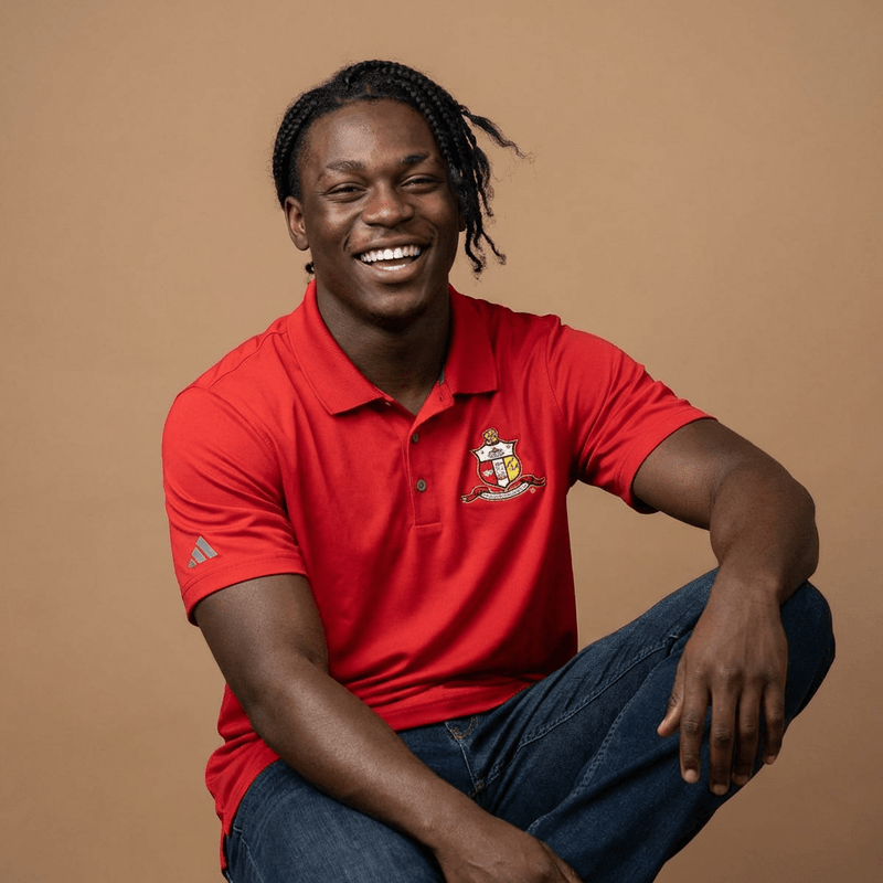 Kappa Alpha Psi Shield adidas Performance Polo