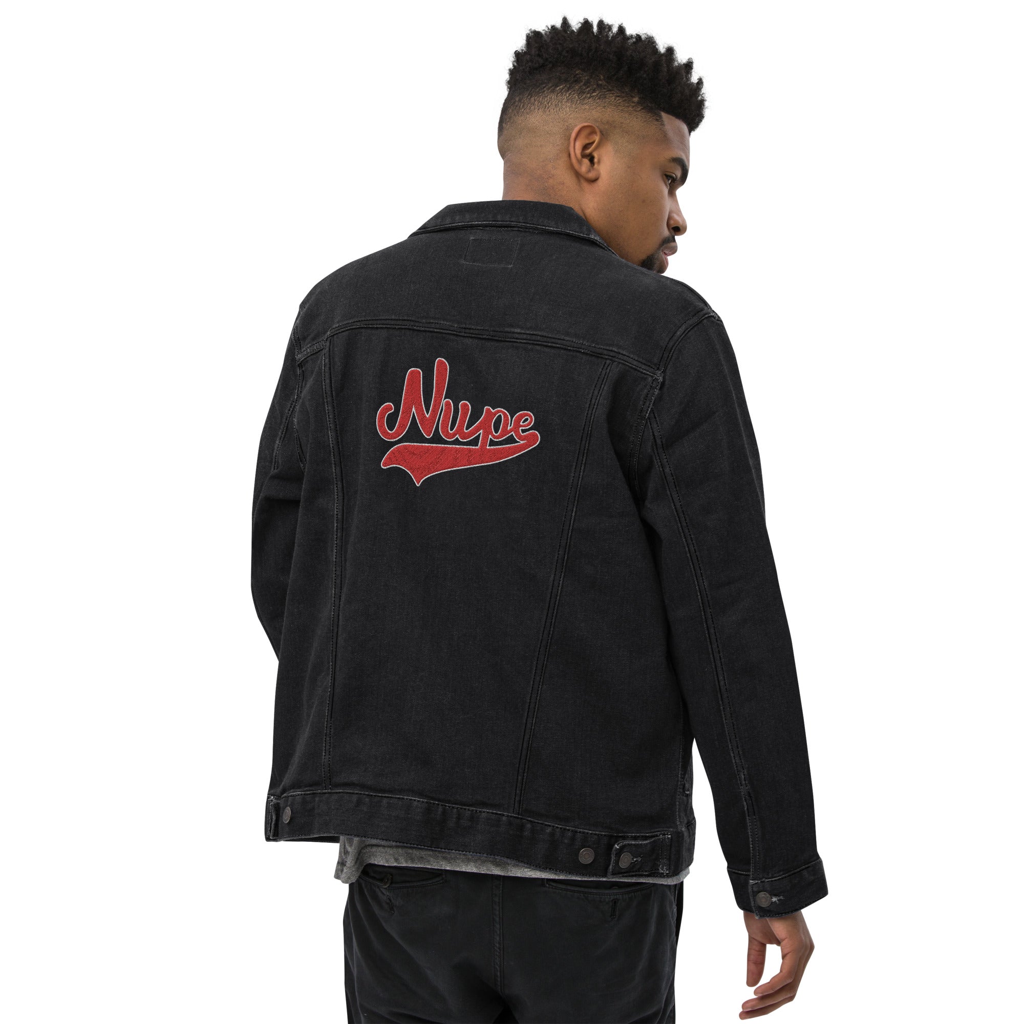 Kappa Alpjha Psi denim jacket - URBrand