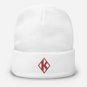 Kappa Diamond Embroidered Beanie - URBrand