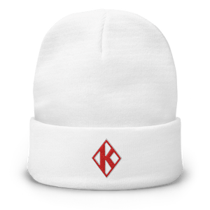 Kappa Diamond Embroidered Beanie - URBrand
