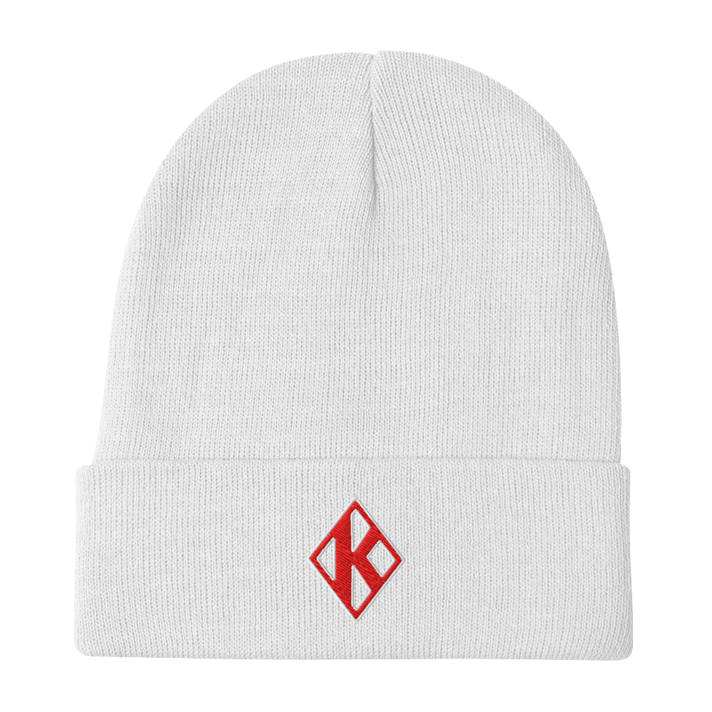 Kappa Diamond Embroidered Beanie - URBrand
