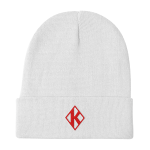 Kappa Diamond Embroidered Beanie - URBrand