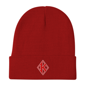 Kappa Diamond Embroidered Beanie - URBrand