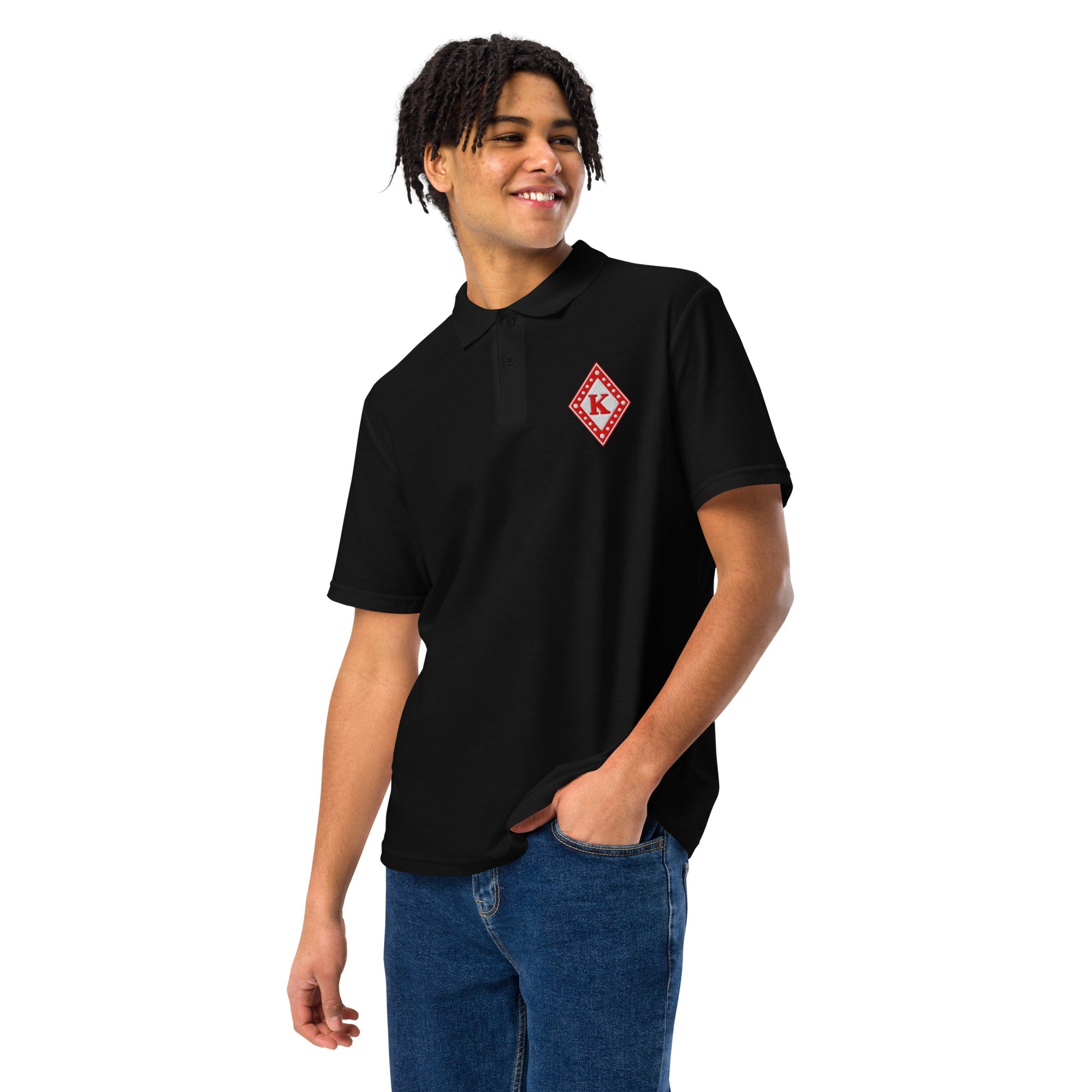 Kappa Diamond & Pearls pique polo shirt - URBrand