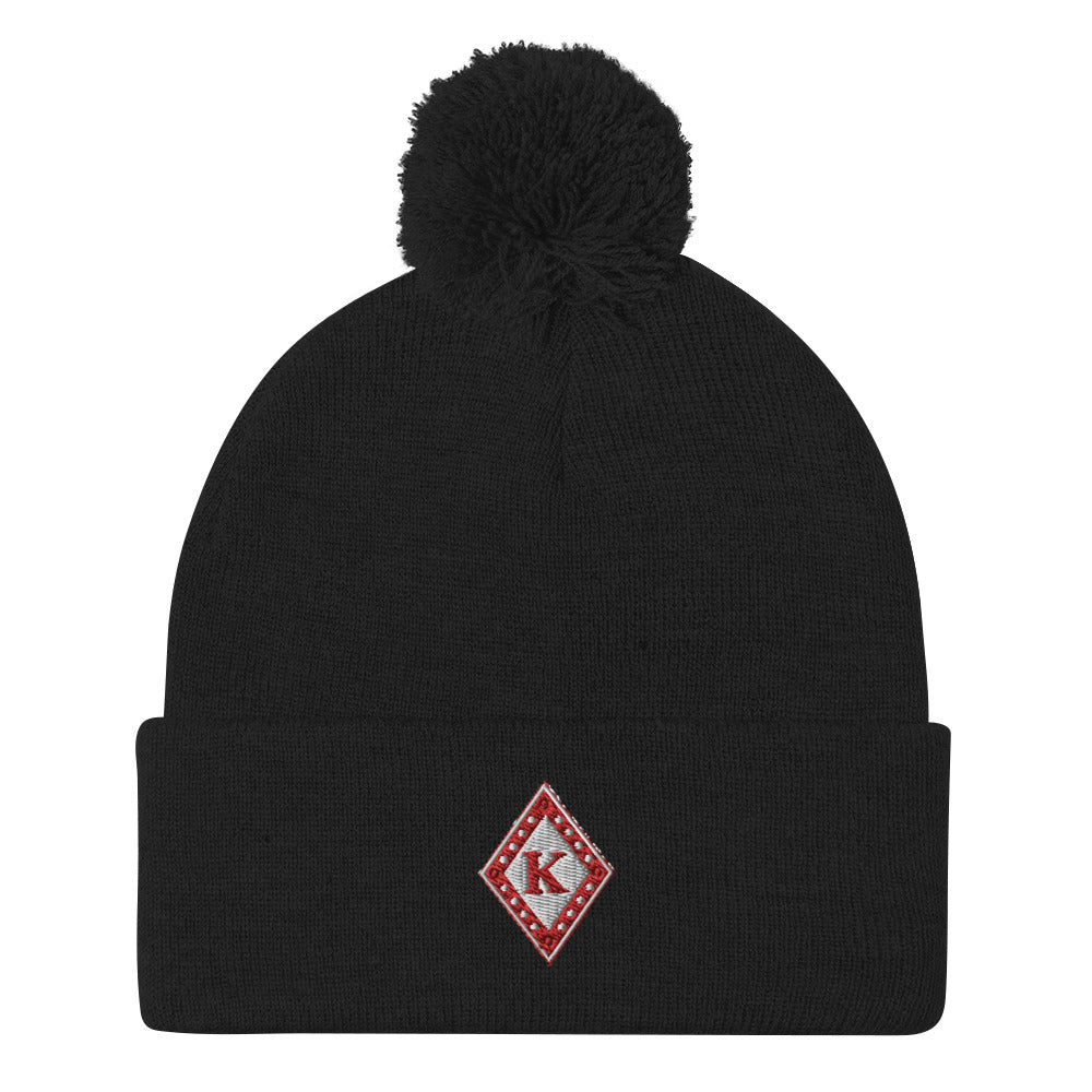 Kappa Diamond Pom-Pom Beanie - URBrand