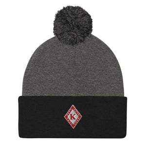 Kappa Diamond Pom-Pom Beanie - URBrand