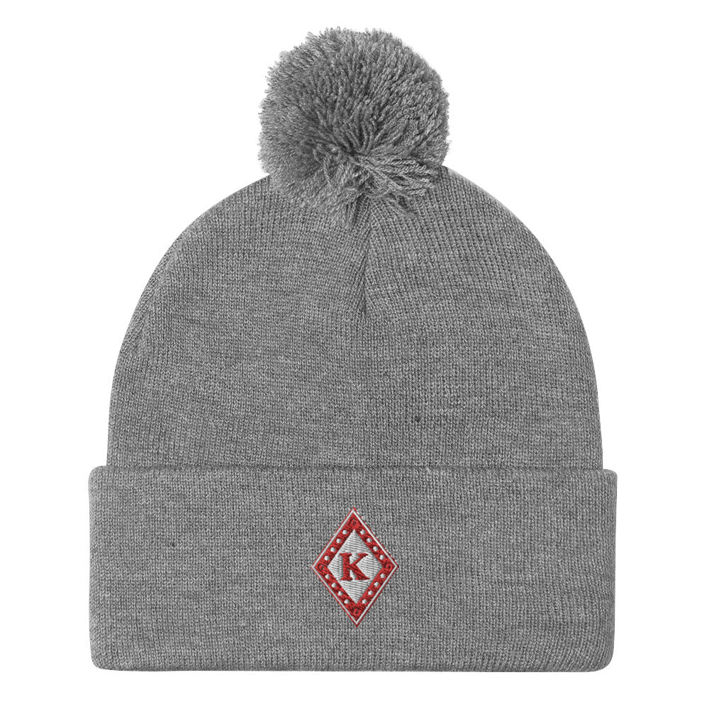 Kappa Diamond Pom-Pom Beanie - URBrand