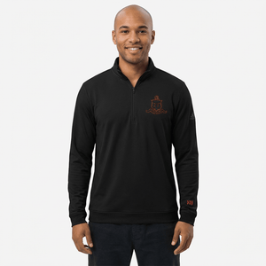 Kappa Shield Outline Embroidered Adidas Quarter - Zip Pullover - URBrand