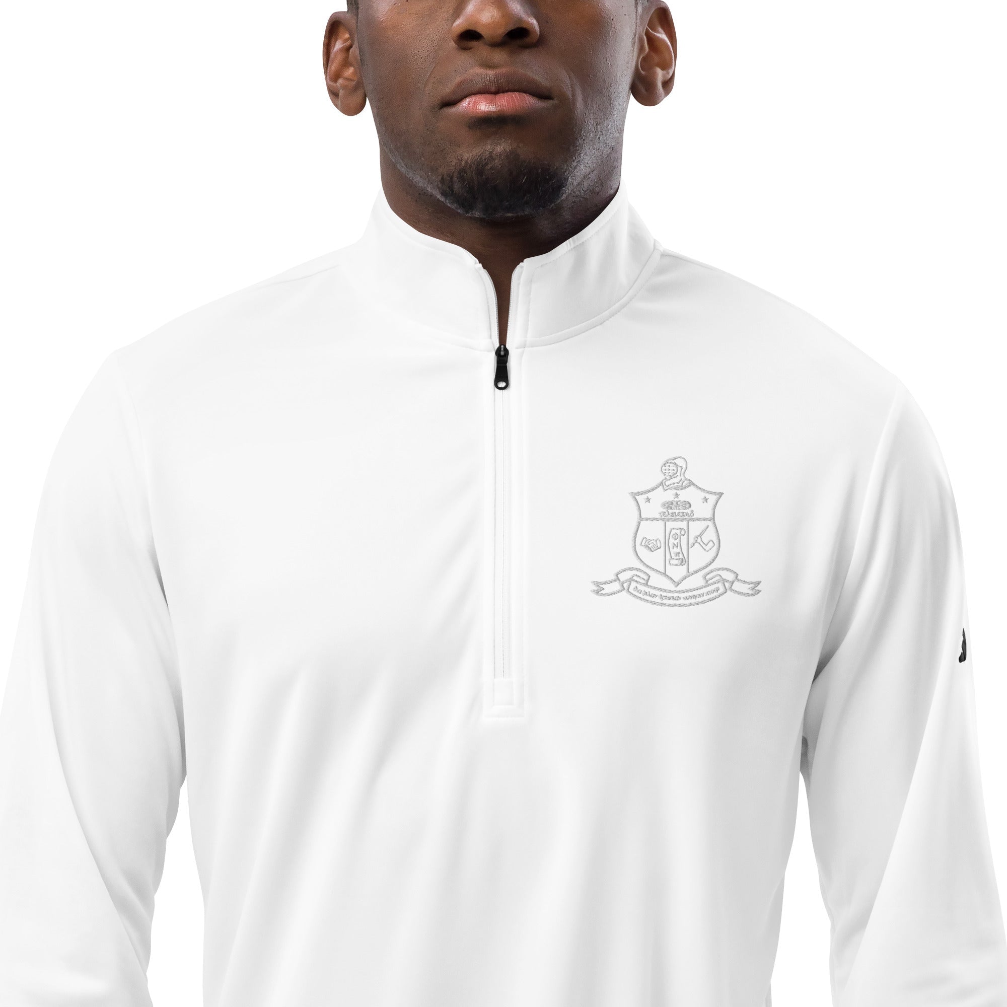 Kappa Shield Outline Quarter zip pullover - URBrand