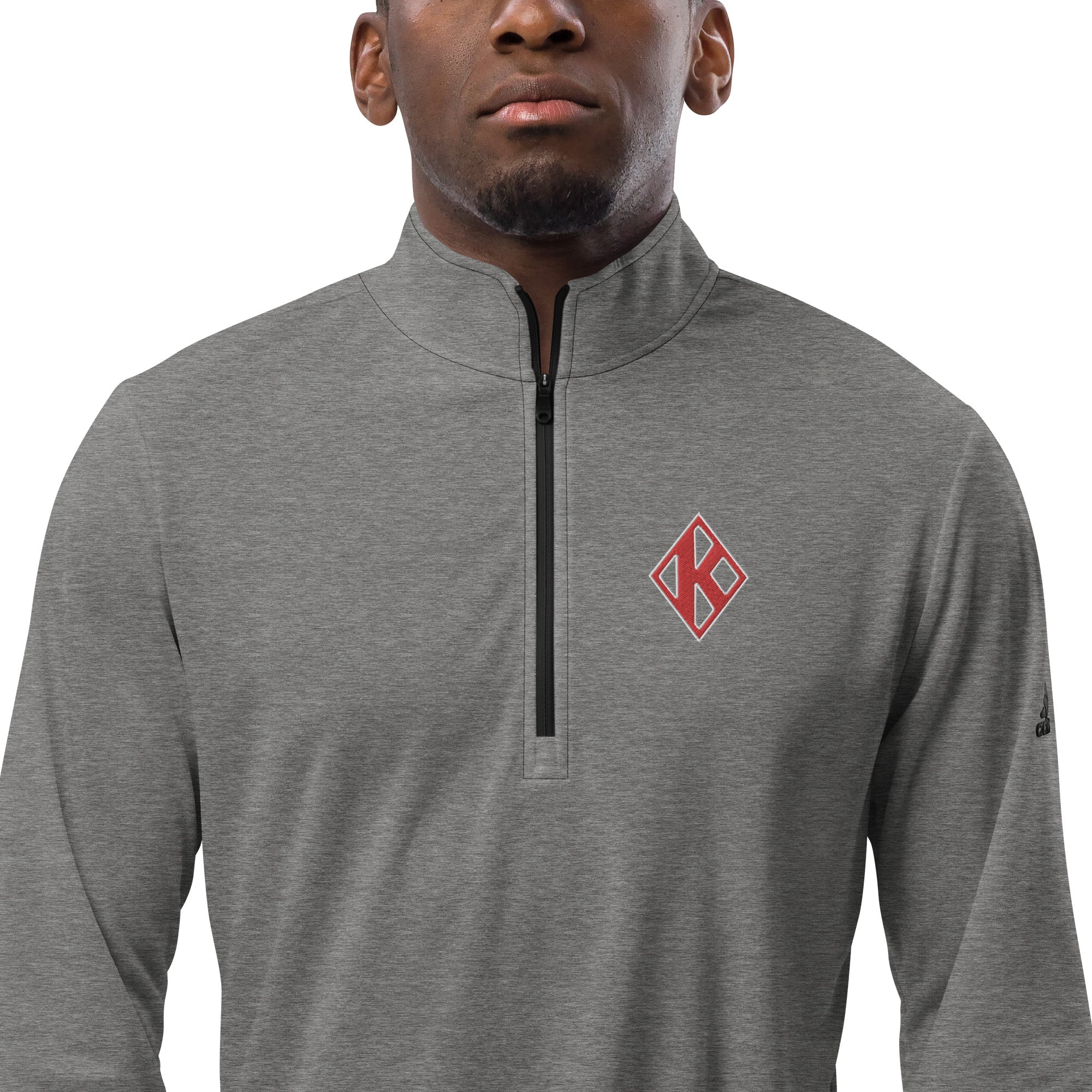 Kappa Solid Diamond Adidas Quarter Zip - URBrand