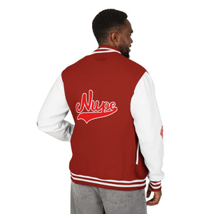 Letterman Jacket - Nupe Crest Varsity Jacket (Fraternity Greek 1911) - URBrand
