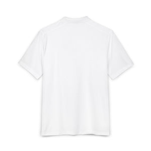 Men's Golf Polo Shirt — Embroidered Golfer Swing Design - URBrand