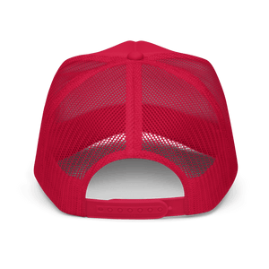 Nupe Diamond K Trucker Hat - Stylish Trendy Foam Design for Comfort - URBrand