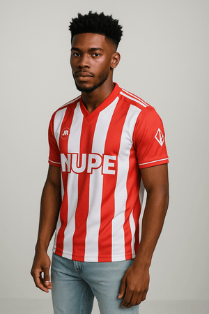 Nupe Multi Striped Soccer Jersey 1911 - URBrand
