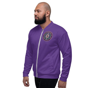 Omega Purple Shield Bomber Jacket full - URBrand