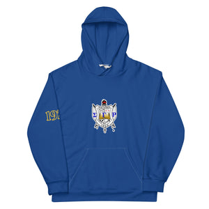 Sigma Gamma Rho Blue Hoodie - URBrand
