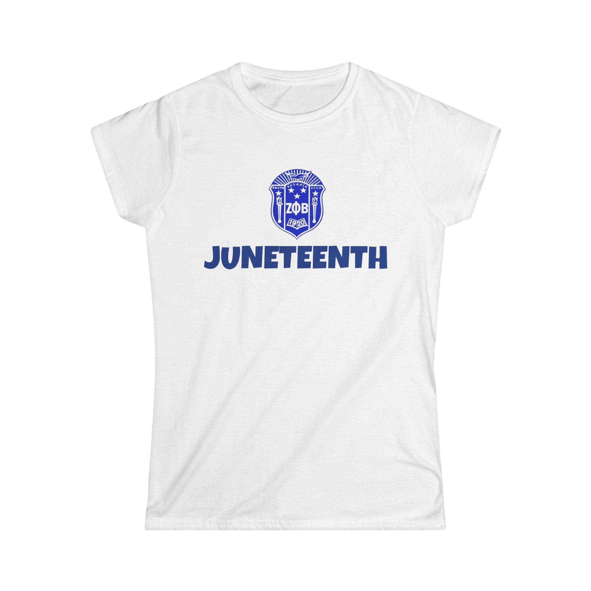 Zeta Phi Beta Juneteenth Women's Softstyle Tee - URBrand