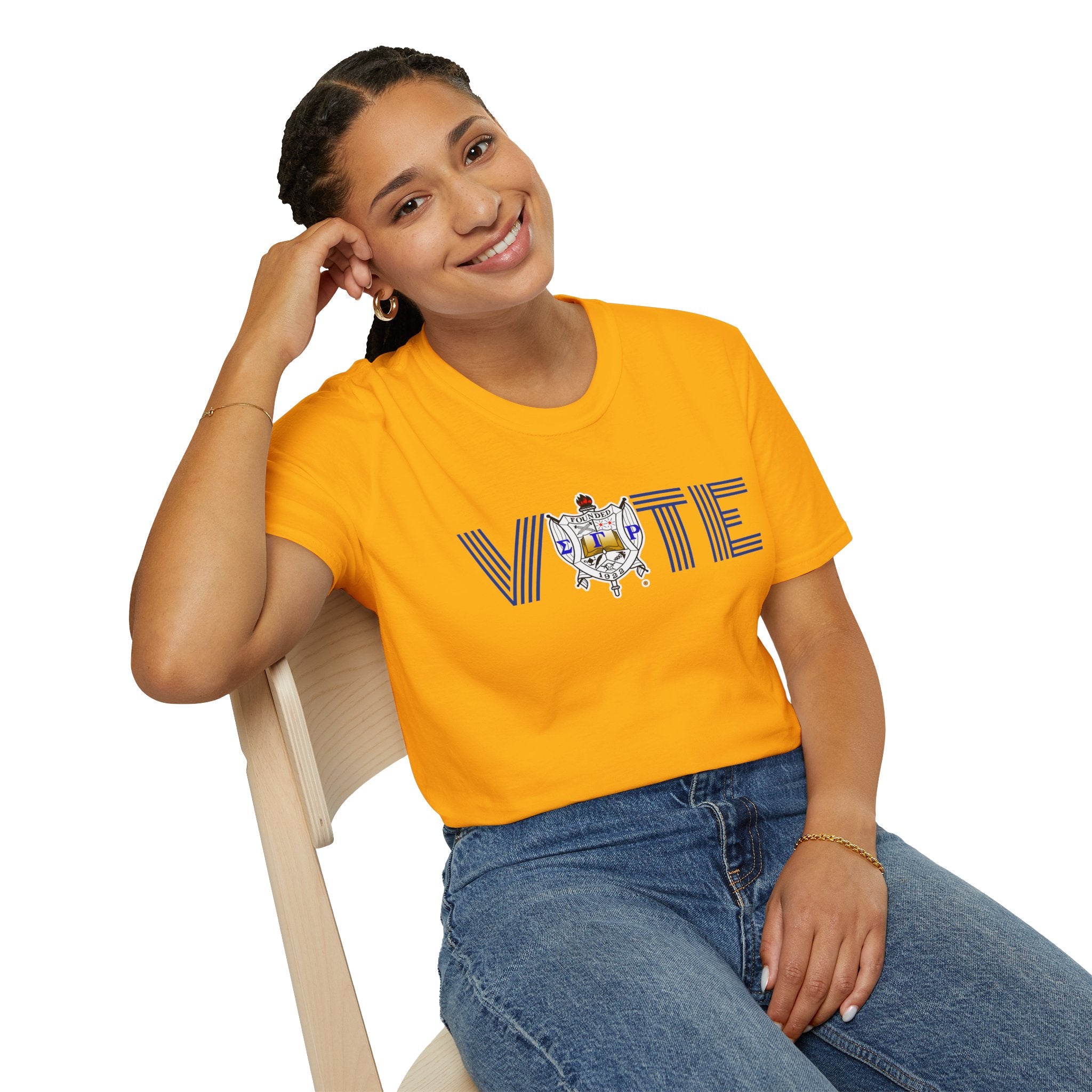 Sigma Gamma Rho VOTE Softstyle T-Shirt