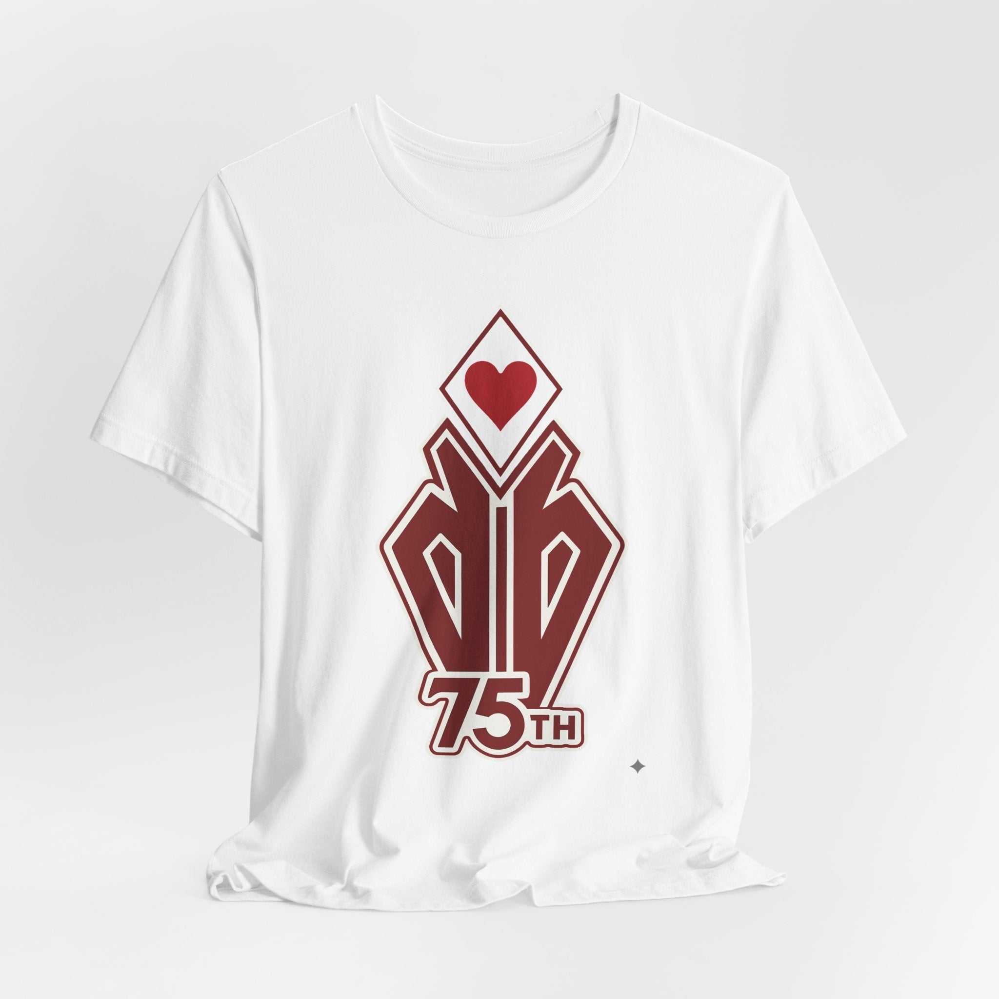75th Anniversary Heart Logo T-Shirt - URBrand