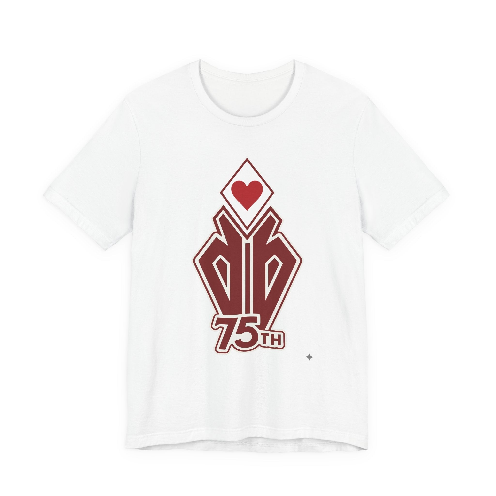75th Anniversary Heart Logo T-Shirt - URBrand