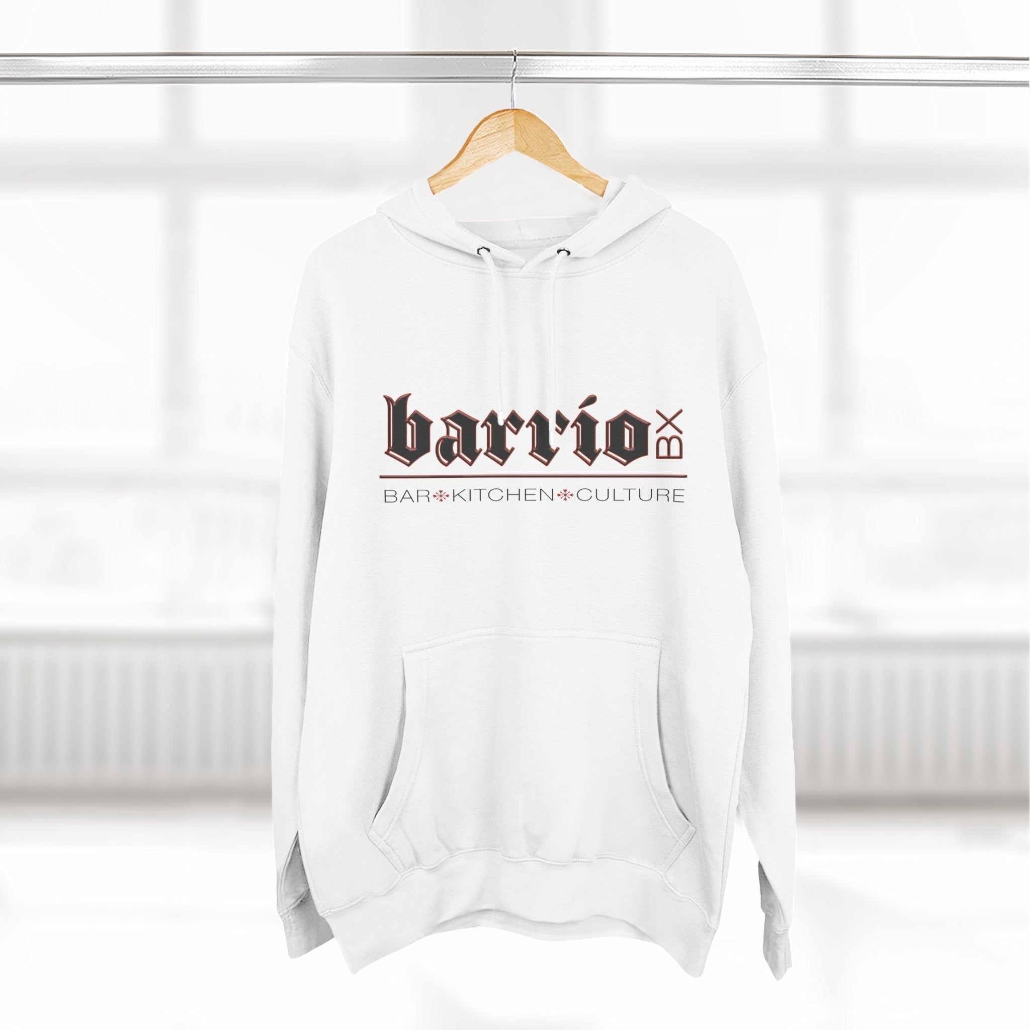 Barrio DX Hoodie — Barrio Bar • Kitchen • Culture Logo Fleece Hoodie - URBrand