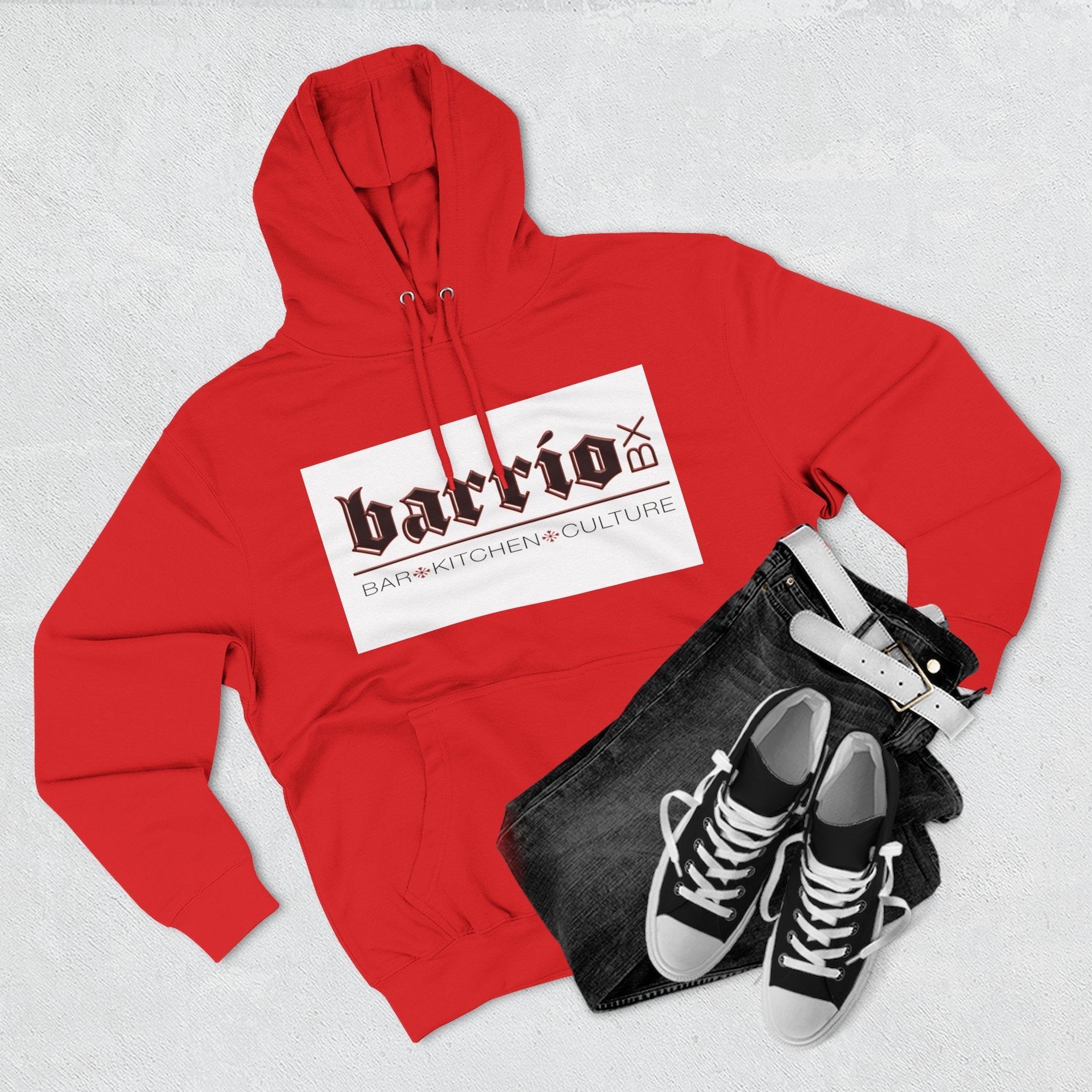 Barrio DX Hoodie — Barrio Bar • Kitchen • Culture Logo Fleece Hoodie - URBrand