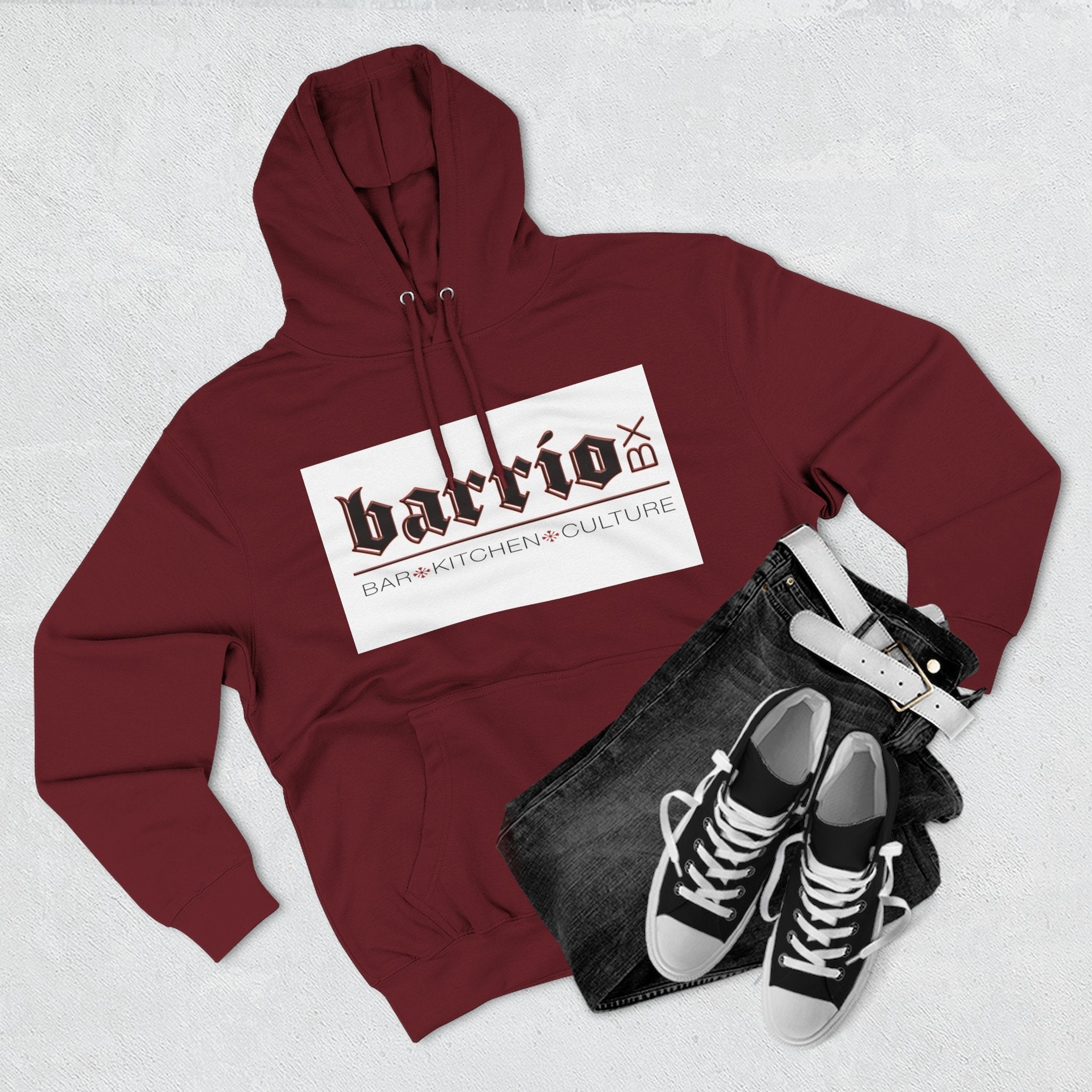 Barrio DX Hoodie — Barrio Bar • Kitchen • Culture Logo Fleece Hoodie - URBrand
