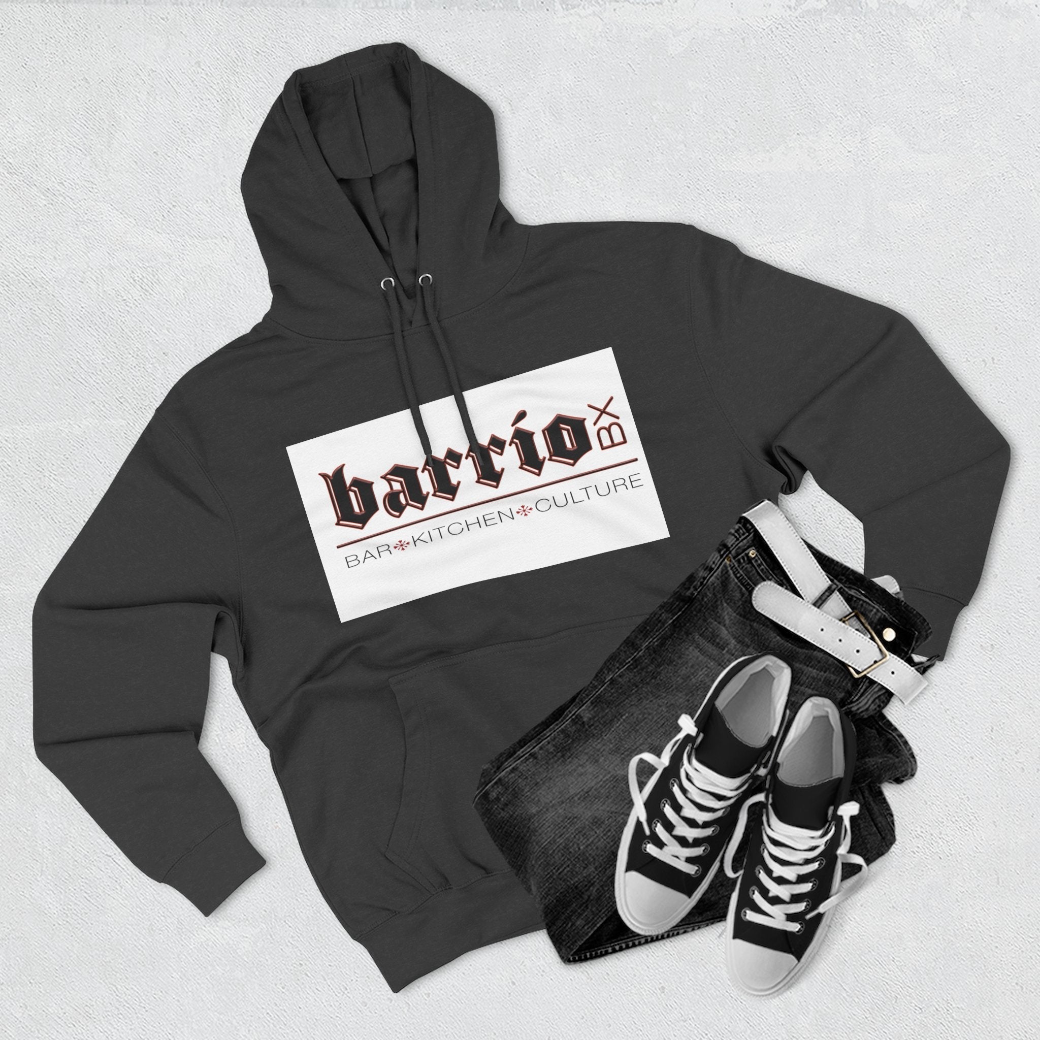 Barrio DX Hoodie — Barrio Bar • Kitchen • Culture Logo Fleece Hoodie - URBrand