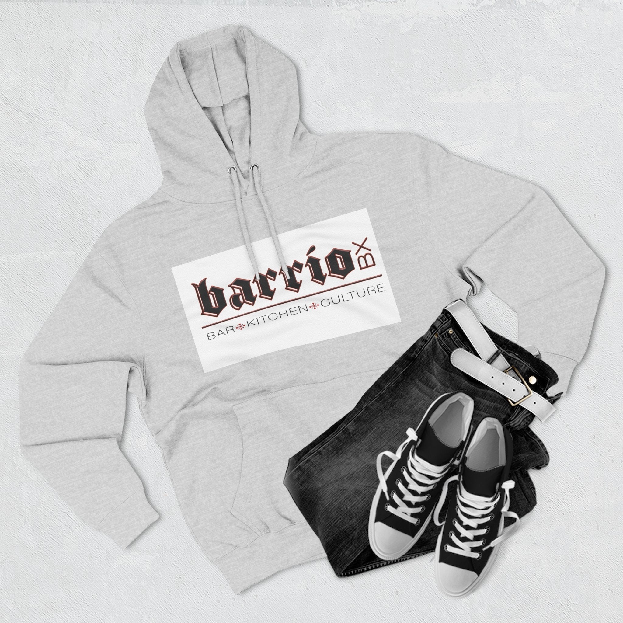 Barrio DX Hoodie — Barrio Bar • Kitchen • Culture Logo Fleece Hoodie - URBrand