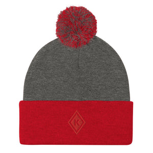 Diamond Nupe Pom-Pom Beanie - URBrand