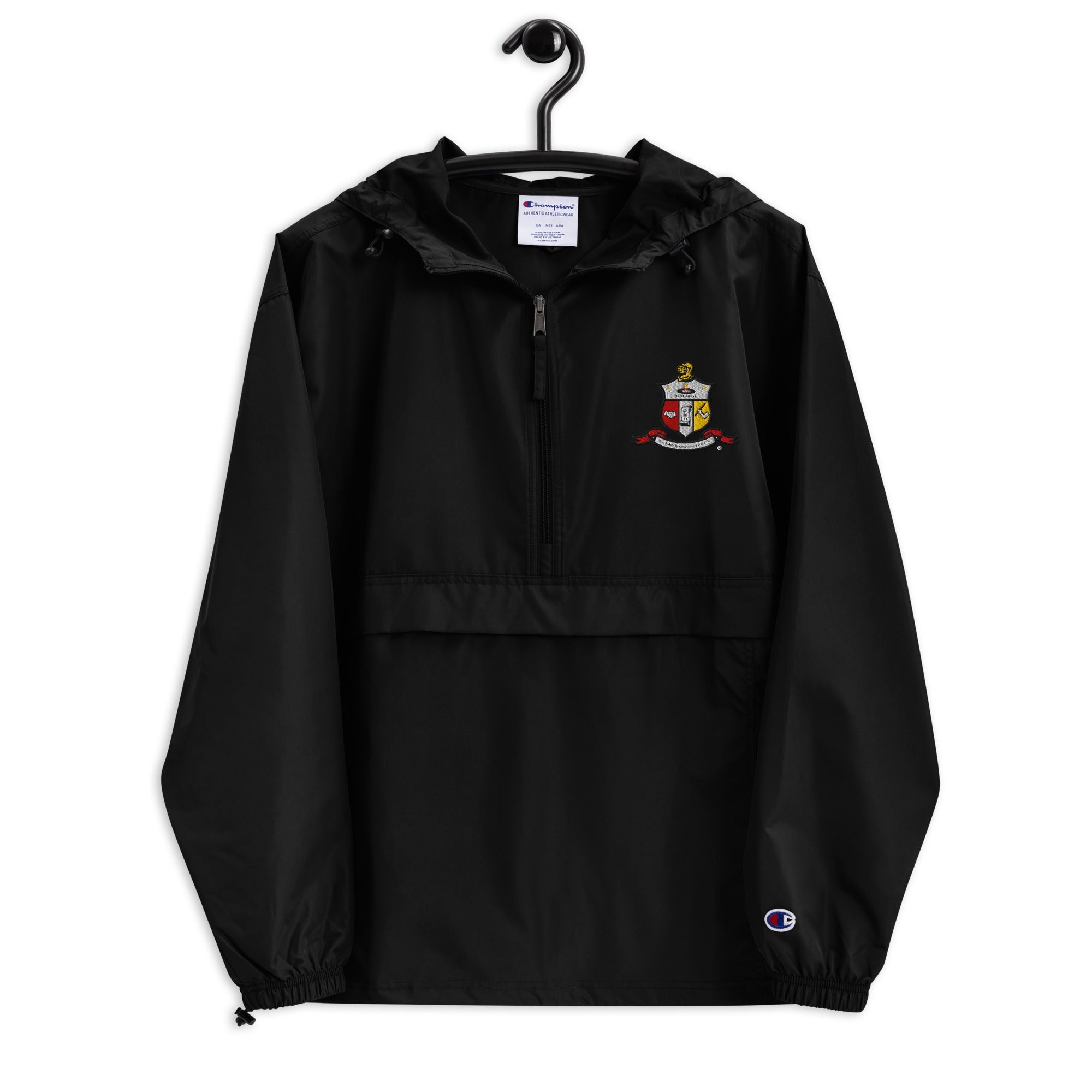 Embroidered Champion Packable Jacket - URBrand