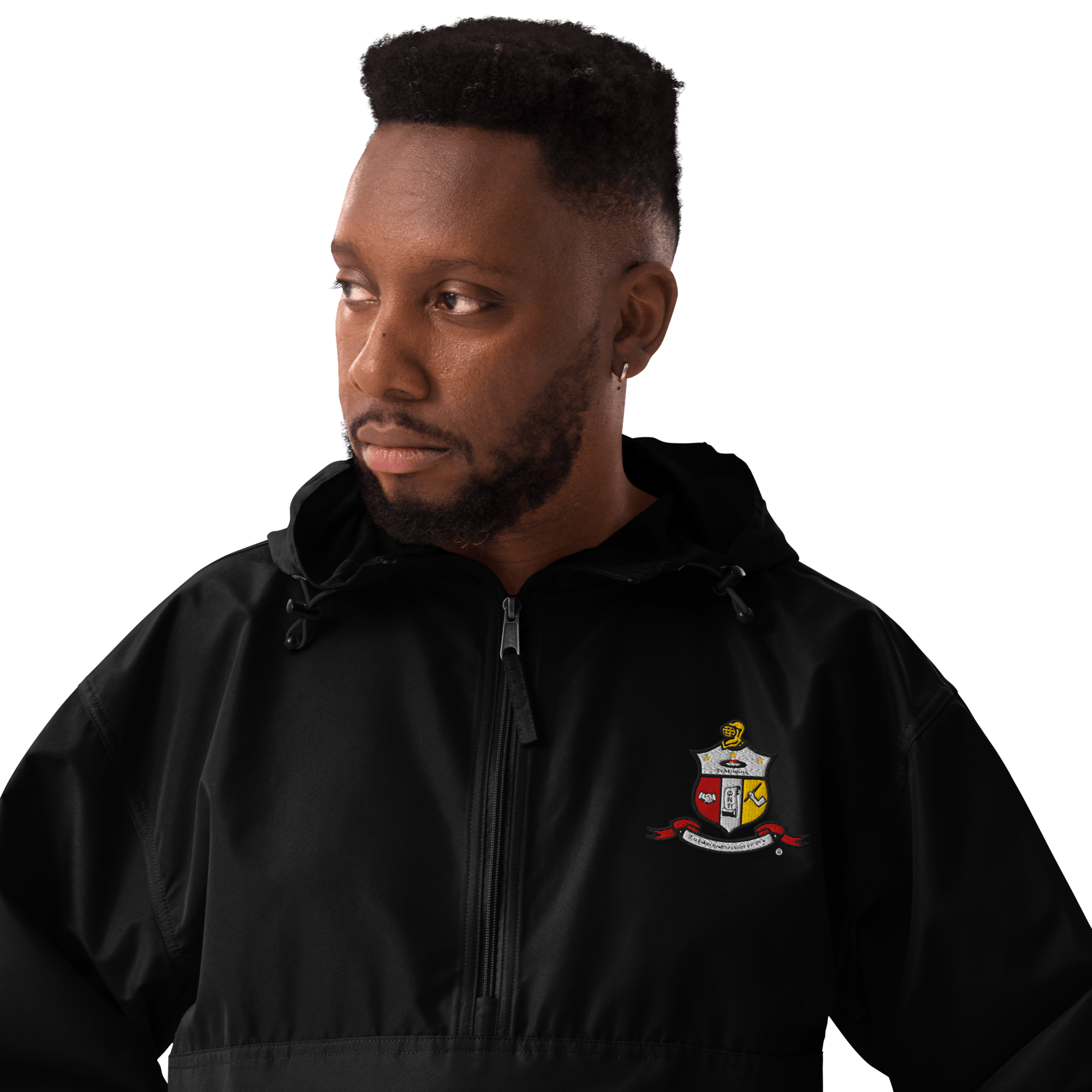 Embroidered Champion Packable Jacket - URBrand