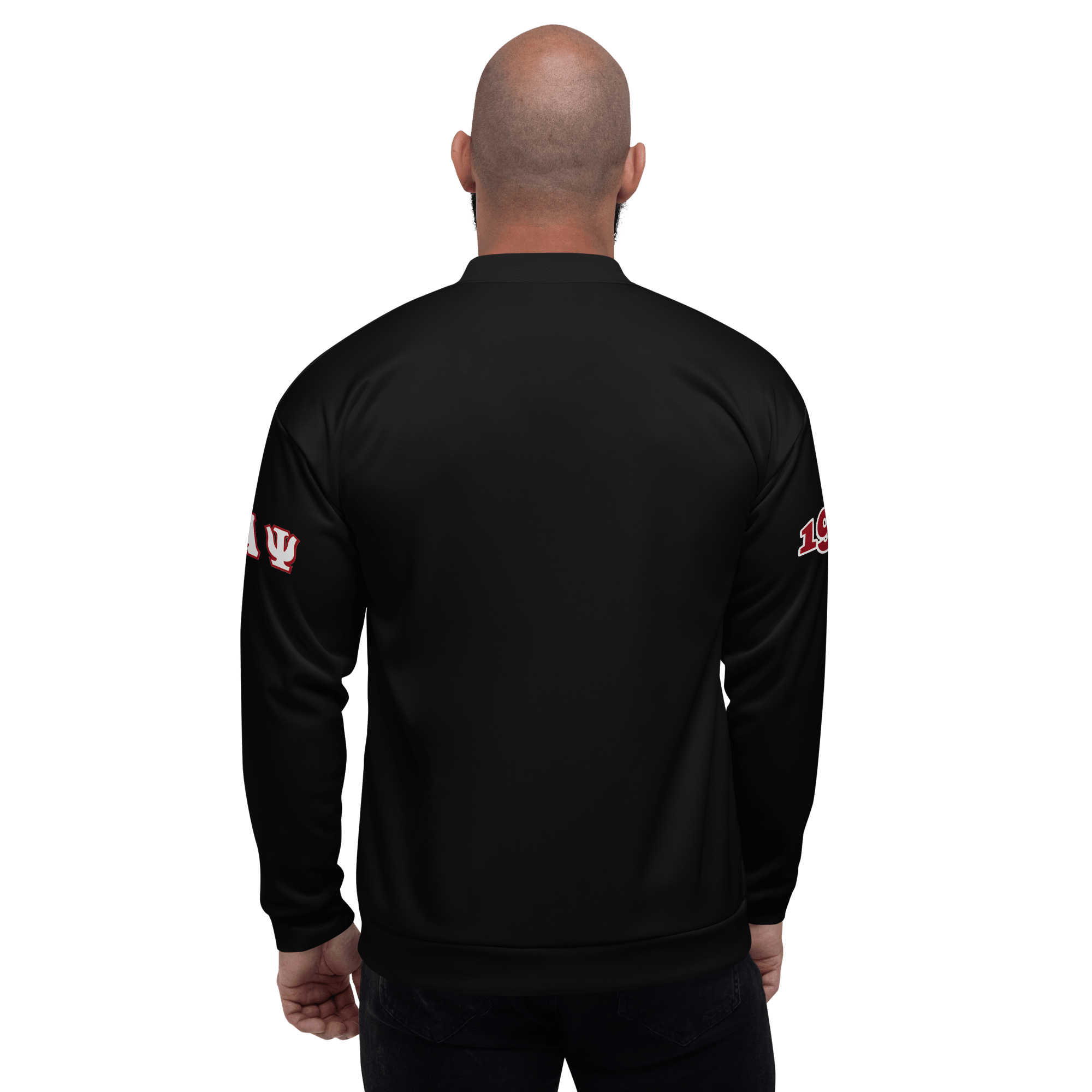 Kappa Alpha Bomber Black Jacket - URBrand