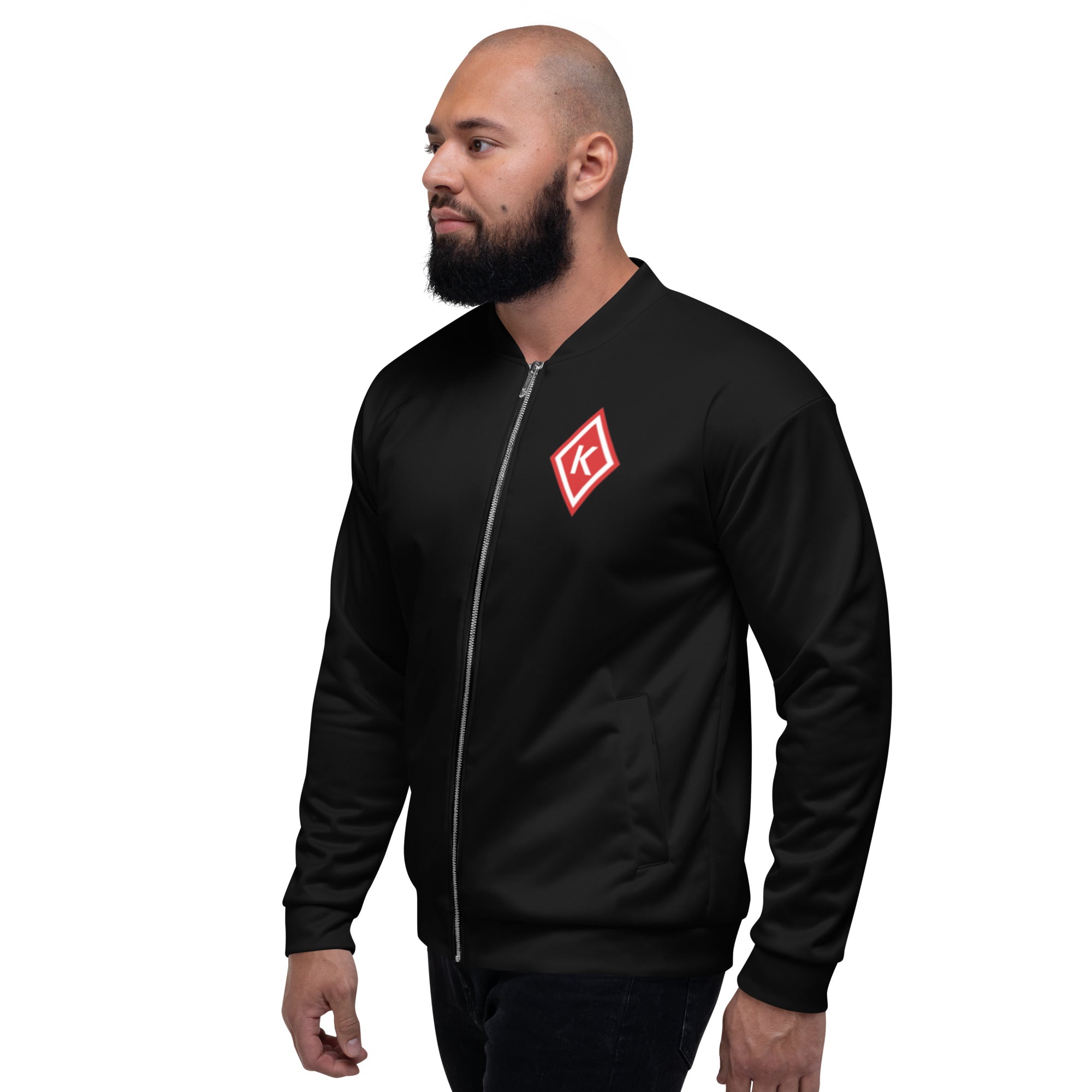 Kappa Alpha Psi Black Diamond Bomber Jacket - URBrand