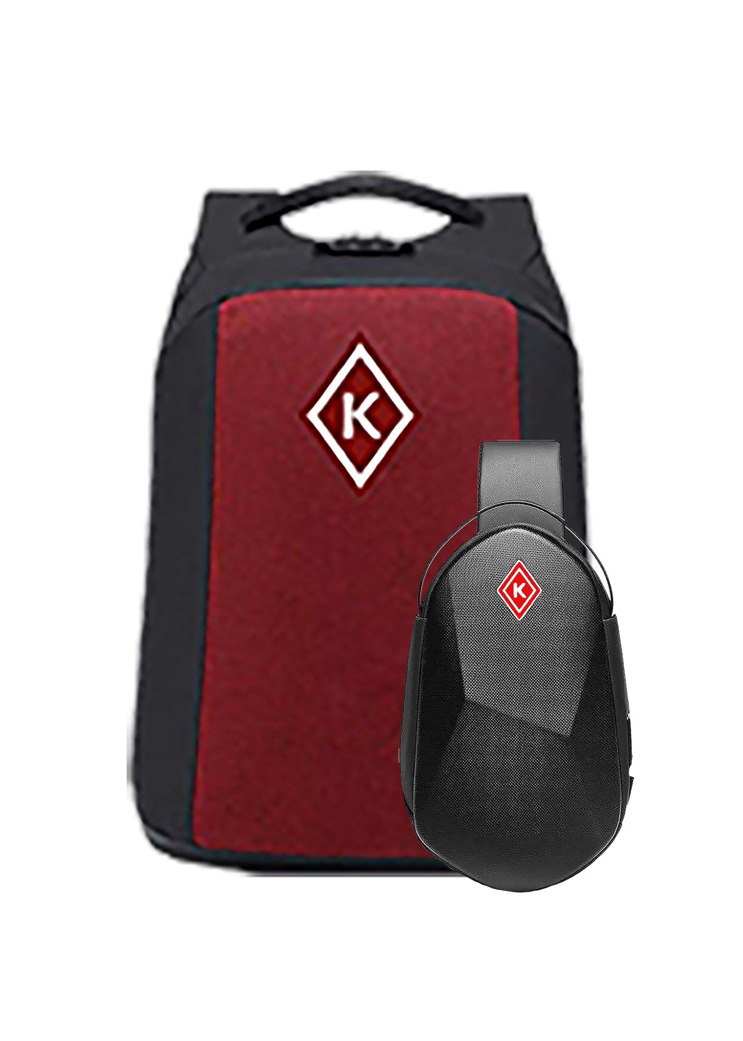 Kappa Alpha Psi Diamond Backpack & Sling Bundle - URBrand