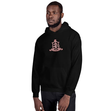 Kappa Alpha Psi Embroidered Shield Hoodie