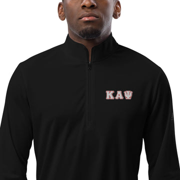 Kappa Alpha Psi Letters Bold Quarter zip pullover