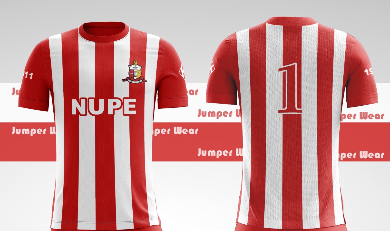 Kappa Alpha Psi Multi Striped Soccer Jersey - URBrand