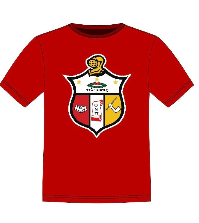 Kappa Alpha Psi Red Shield Cotton Tee - URBrand