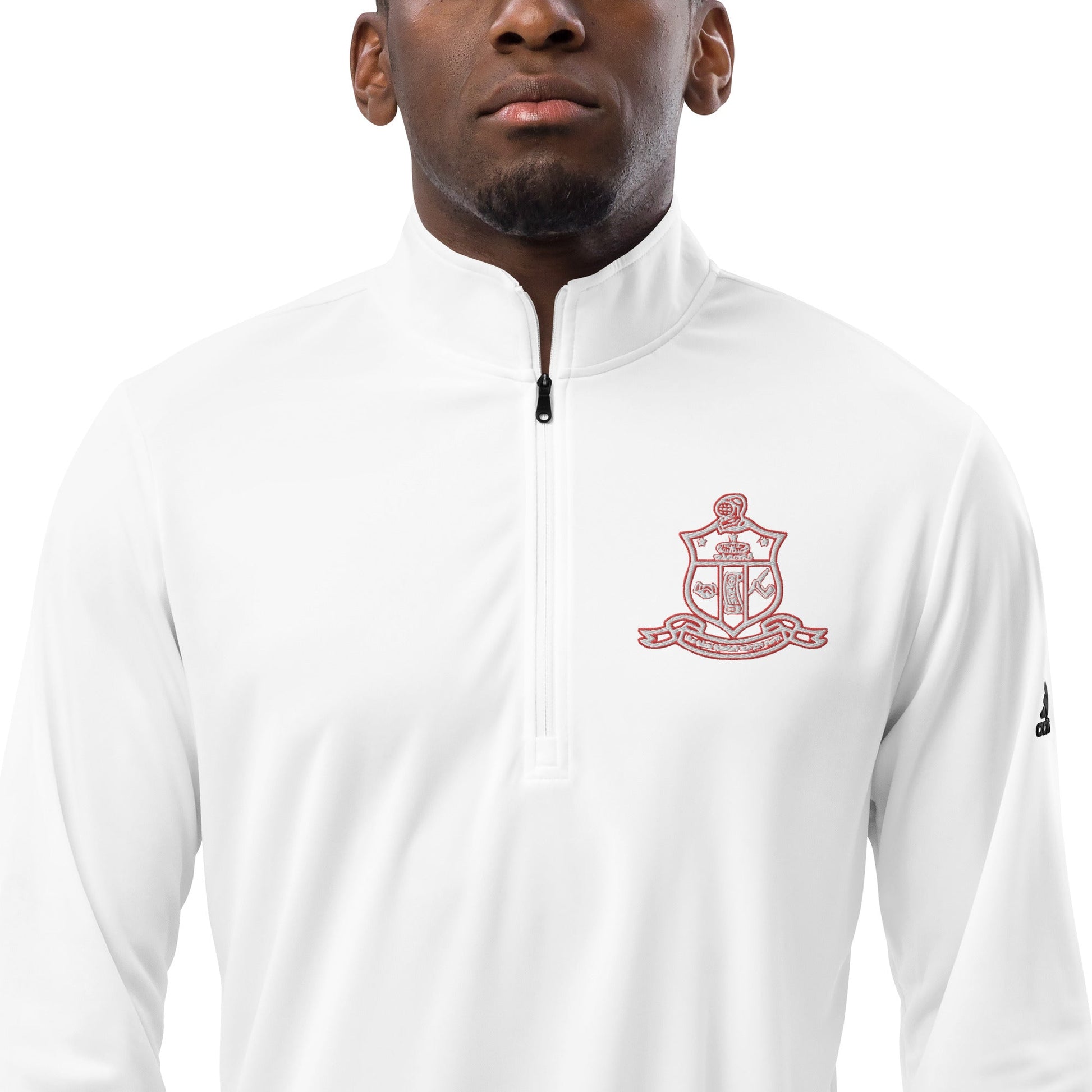 Kappa Alpha Psi Shield Adidas Quarter zip pullover - URBrand