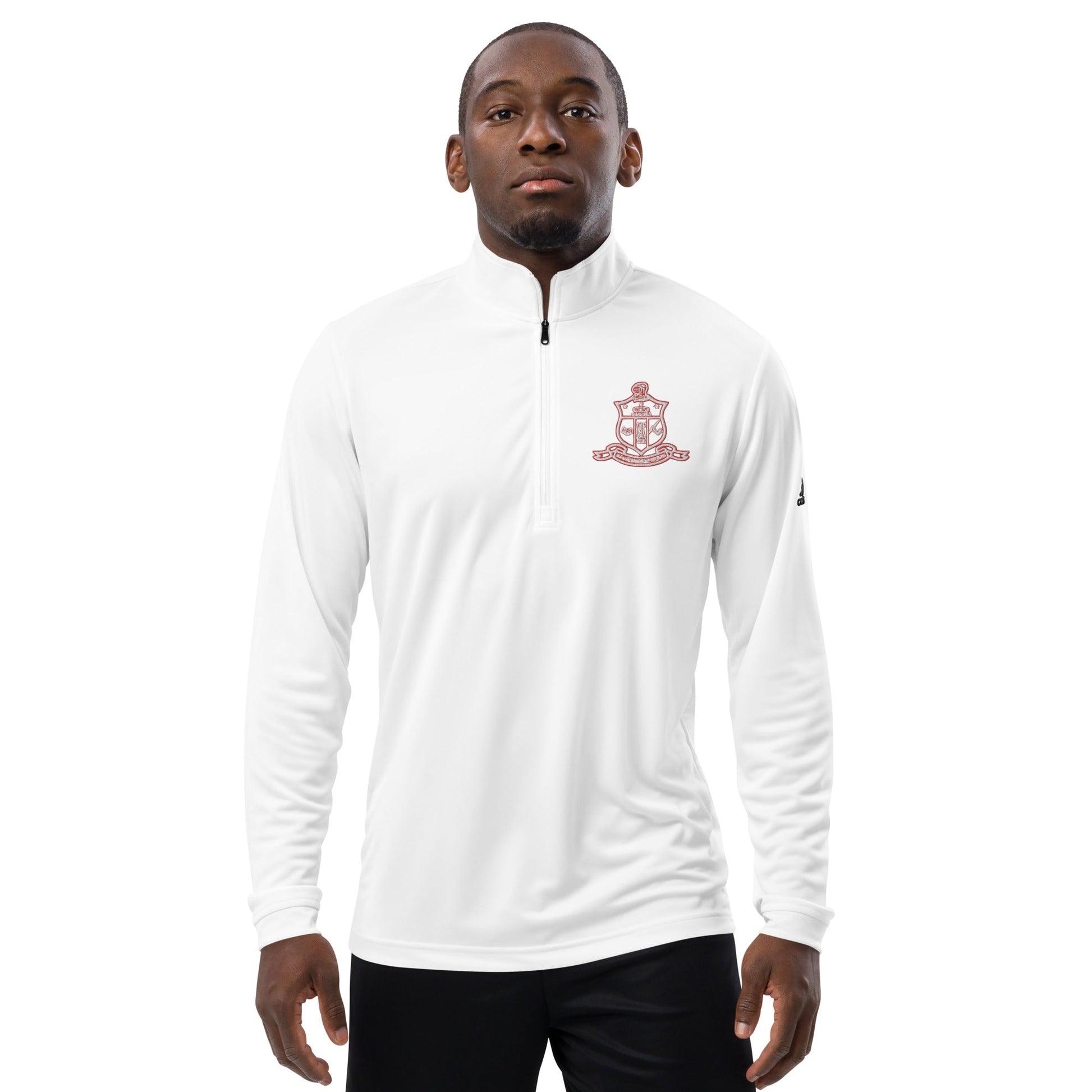 Kappa Alpha Psi Shield Adidas Quarter zip pullover - URBrand