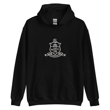 Kappa Alpha Psi Shield White Hoodie