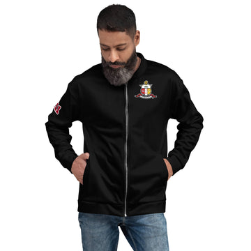 Kappa Bomber Jacket Black Shield - URBrand