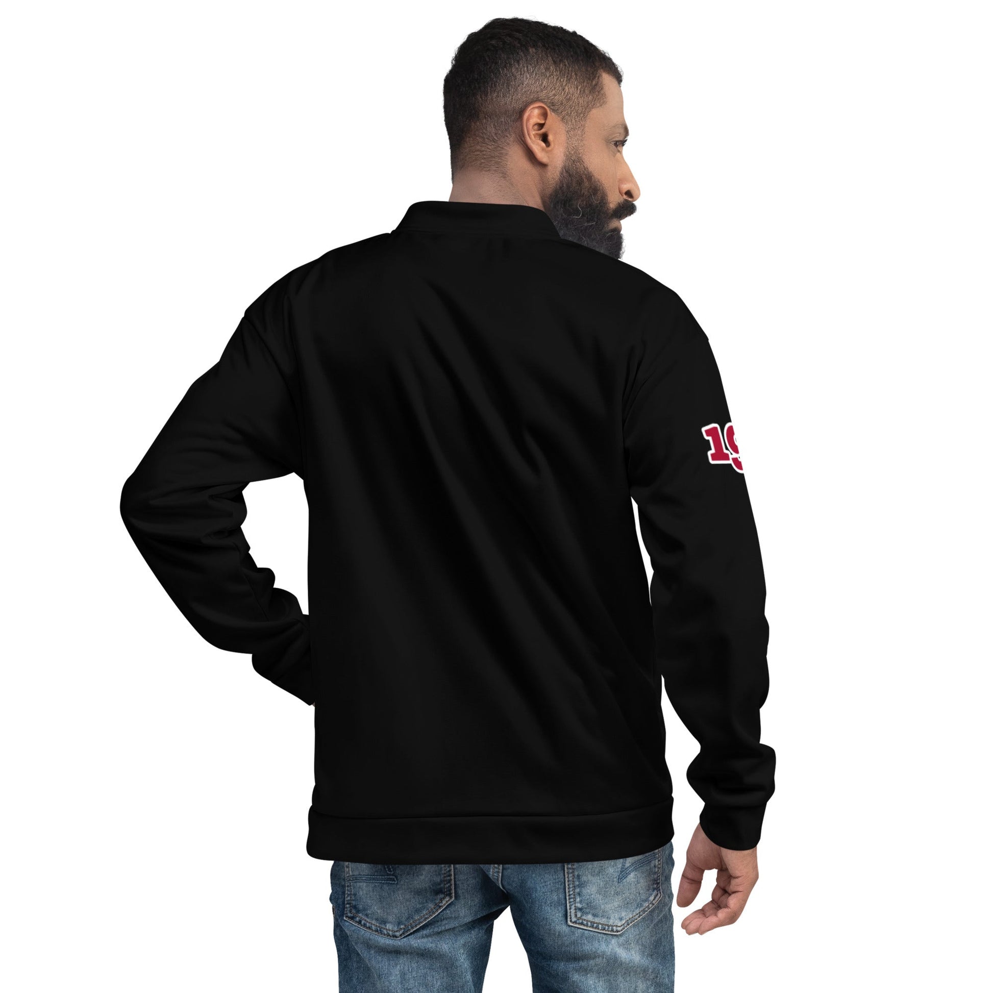 Kappa Bomber Jacket Black Shield - URBrand